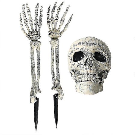 Græsplæne-Pinde I Form Af Et Realistisk Skelet - Ideel Havedekoration-yuhao