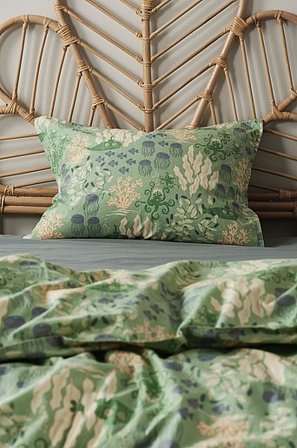 Jotex - Kussensloop - Biologisch Groen Groen - WATERS - Koop Kussenslopen bij Jotex