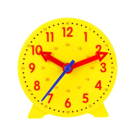 Klocka för barn som lär sig rikedom, klockor för elever som lär sig tid 12/24 timmar