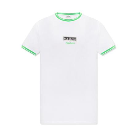 Iceberg T-shirt with logo Hvid, Herre T-shirts