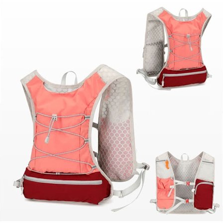 Hydration Pack / Löparväst med Reflekterande Design – Lätt & Bekväm för Löpning, Vandring, Cykling, Maraton