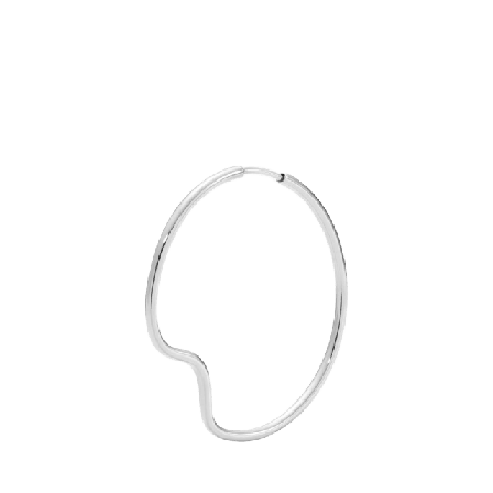 Maria Black Copenhagen 35 Hoop Silver Örhängen Dam ONESIZE