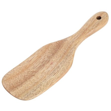 Teak Spatula Flat Shape FoodGrade Wooden Cooking Spatula for Home Kitchen Cooking(20.5x6cm )