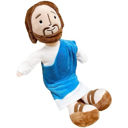 13 tommer Min Ven Jesus Plys, Religiøs Frelser Jesus Udstoppede Plysdukke Kristent Legetøj, Jesus Plysdyr Gave Til Drenge, Piger, Religiøs Fest