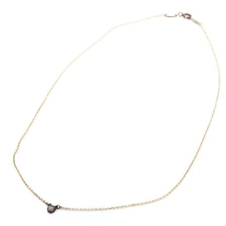 Tiffany & Co. Pre-owned, Pre-owned Silver necklaces Grijs, unisex, Maat:ONE Size