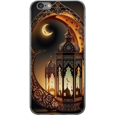 Yhteensopiva Puhelinkuori Apple iPhone 6 Lähikuva kissan silmästä, jossa on intensiivinen sininen värikudos ja yksityiskohtainen turkki makrokuvau