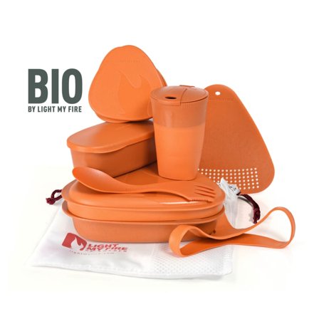 Light My Fire Mealkit Bio eating utensils Orange OneSize