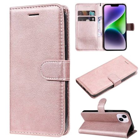 iPhone 14 Plus - Professionellt Stilsäkert Plånboksfodral FLOVEME