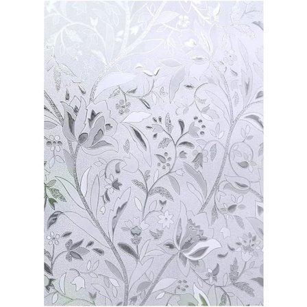 Staattinen himmeä ikkunakalvo, läpinäkymättömät lasikoristeet, St