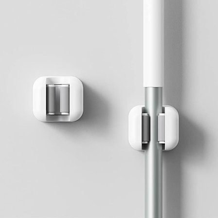 3 st väggmonterade kvaststativ, mopp, väggfäste för badrum, kök, trädgård