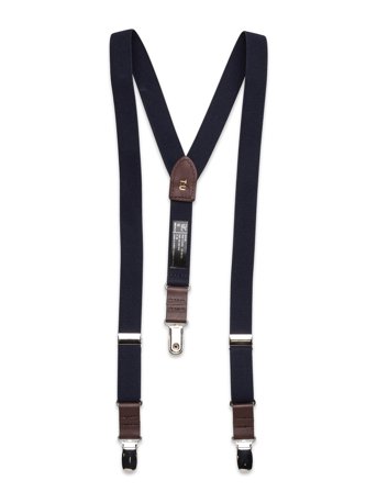 Adjustable Elastic Braces Navy Mango