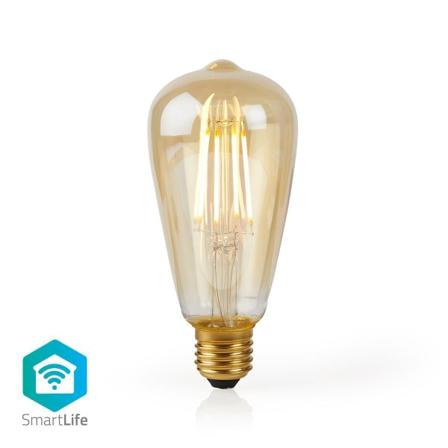 SmartLife LED Glødepære | Wi-Fi | E27 | 500 lm | 5 W | Varm Hvid