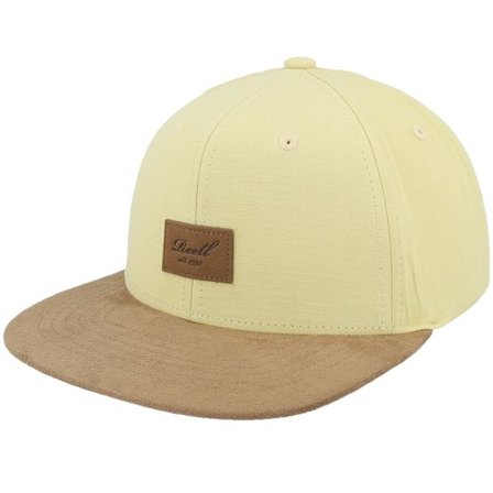 Reell - Beige snapback Keps - Suede Cap Hemp Mini Ripstop Snapback @ Hatstore