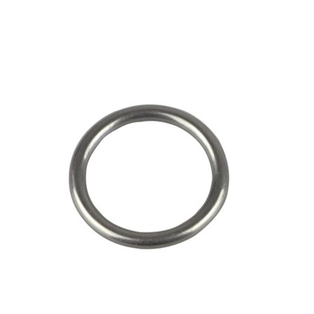15stk Sveisede Runde Ringer Glatt Solid O-ring 4X20MM