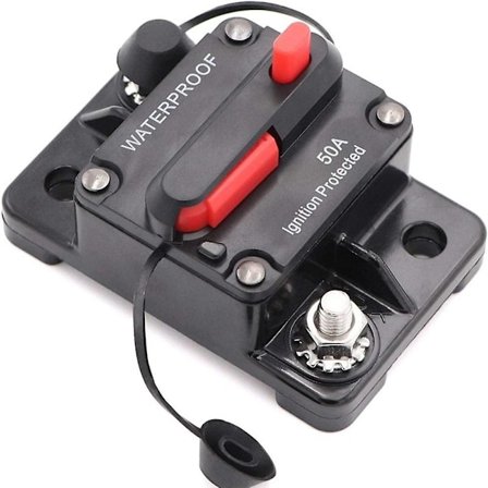 30A-300A Sikringsbryter Sikring Tilbakestilling 12-48V DC Bil Båt Auto Vanntett Sikringsboks Sikring Bil Fusibles Forsterker
