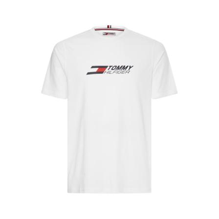 Shirts Tommy Hilfiger Mw0mw21098ybr Vit 169 - 173 Cm/s