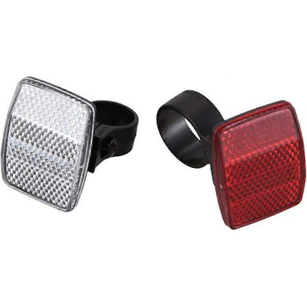 Cykelreflexer, 2 st 30 mm Cykel Cykling Ljusreflektor, Säkerhetsvarning Cykel
