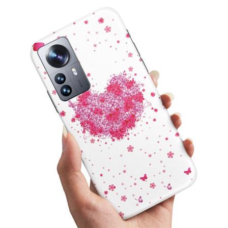 Xiaomi 12 Pro - Deksel/Mobildeksel Blomsterhjerte Multicolor