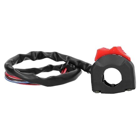 7/8in Styre Bryter Vanntett Motorsykkel Start Stopp Knapp Kontroller Universell