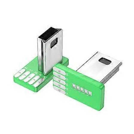 USB-stik 2.0 USB 4Pin/Type C 5Pin 90 Graders Port Lodde USB Reparations Udskiftnings Adapter Printkort PCB Adapter