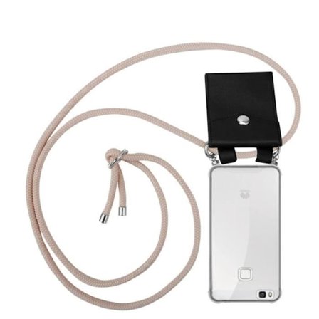 Coque - CADORABO - Huawei P9 LITE 2016 / G9 LITE - Silikon TPU - PERLIG GULD - Fodral med rem