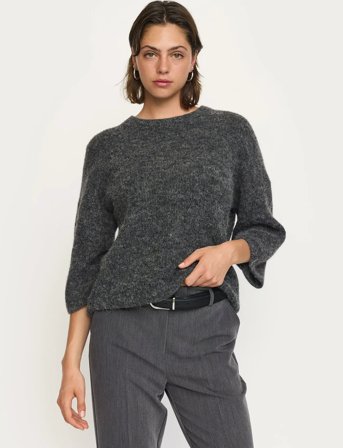 Soft Rebels Srhema Knit - Grey - XL