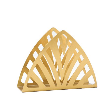 Servietholder Hul Papirdispenser, Rustfrit Stål Trekantet