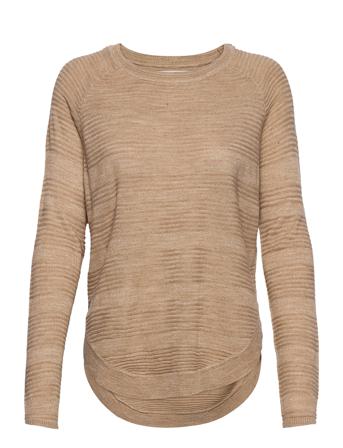 Onlcaviar L/S Pullover Knt Brown ONLY