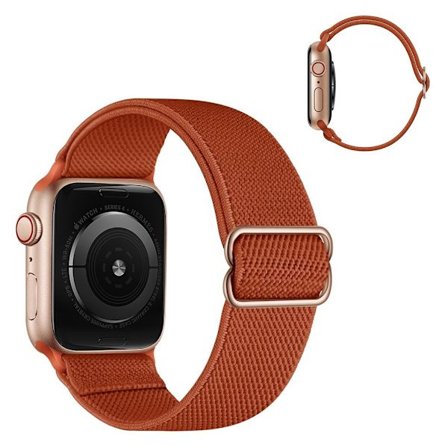 Apple Watch Series 6 / 5 44mm nylon watch band - Orange