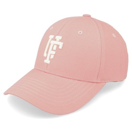 Upfront - Rose adjustable Casquette - Spinback Low Crown Baseball Dusty Rose/Offwhite Adjustable @ Hatstore