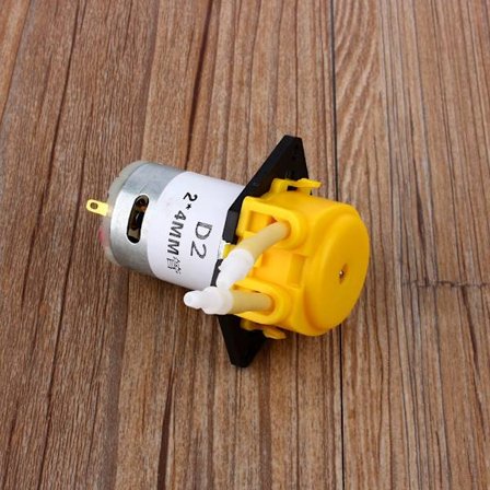 Lille dosering peristaltisk pumpe Doseringspumpe Slange Pumpehoved til Akvarium Lab Akvarium Vand