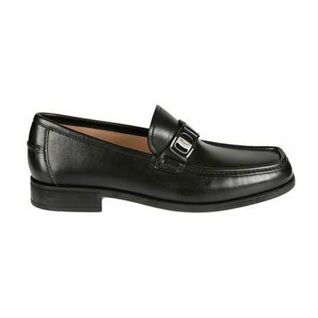 Salvatore Ferragamo Lågskor svart, Herr Loafers, Herr, Storlek: 42 EU