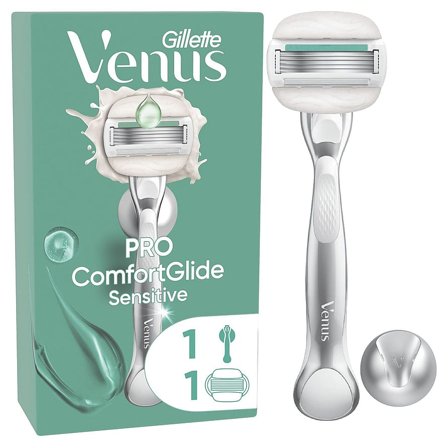 Gillette Venus Pro Comfortglide Sensitive H+1+Hook, Skincare, Hårfjerning, Skrabere & Blade