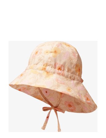 Sun Hat Chloè Coral Wheat