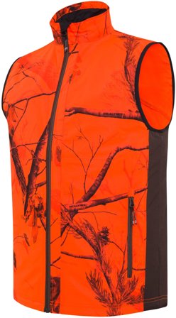 Beretta M's Windshell EVO Vest Camo Orange Realtree Ap Hd