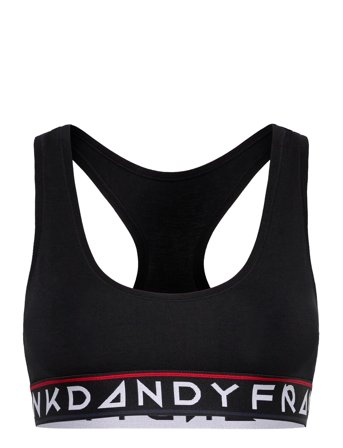 W's St Paul Bamboo Bralette Black Frank Dandy