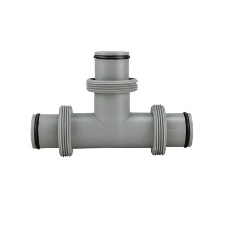 Overjordisk Pool Dele, Pool Slange Adapter Udskiftning 1,5 tommer Dysespids Til Pool (1,5 tommer Til Trevejs T