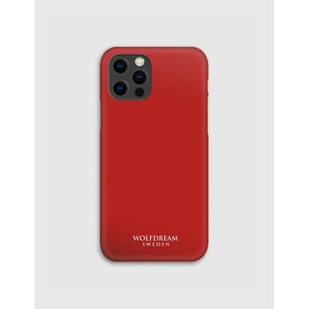 Candy Red -mobilskal I Tpu Till Iphone 12mini Röd