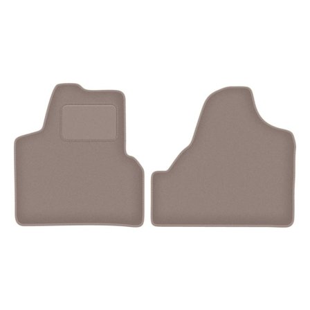 Beiga frontmattor för: Peugeot Expert II skåpbil (2007-2016)_MGF