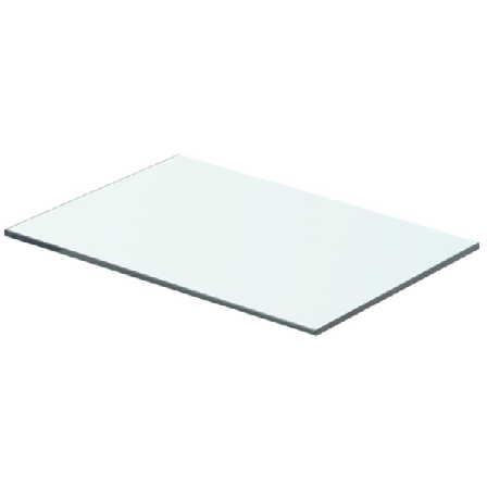 Vidaxl Hyllplan 2 St Glas Genomskinlig 40x20 Cm Transparent