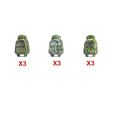 Militära byggklossar Soldatfigurer Gåvor Leksaker Vapen Gevär Special Force SWAT Arméväst Hjälm Explosionssäkra kläder MOC Fingerfärdighetsspel