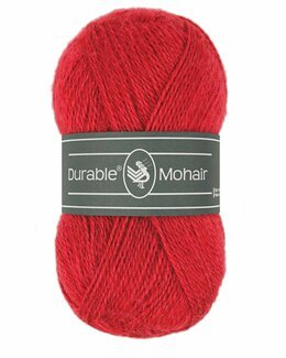 Garn Mohair Rot - Durable