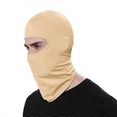 Skimaske Heldekkende Ansikt UV-Beskyttelse Balaclava Vinter Hals Gaiter Menn Utendørs Sport Sykling Vindtett Hette -Sy