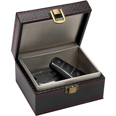 Bilnøkkel RFID Anti-tyveri, RFID Beskyttende Bilnøkkeldeksel, Bilnøkkelveske, RFID Bilnøkkel Anti-tyveri, Faraday-boks, Faraday-boks Bilnøkkel, 