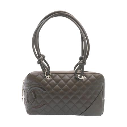 Chanel Vintage Pre-owned Cambon Tas , Bruin , Dames , Maat: ONE Size Vintage Tassen