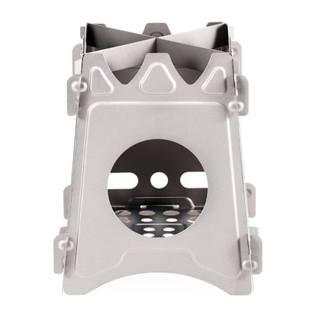 Bärbart Camping Titanium Spis Utomhusugn Picknick Ultralätt Hopfällbar Matlagning Löstagbara Spisar Campingutrustning