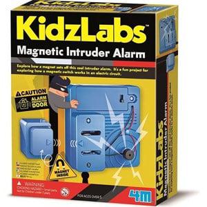 4M Magnetic Alarm Science Kit 8+ years - Stationery - 8+ years - Cream - Junge - Experiment & science