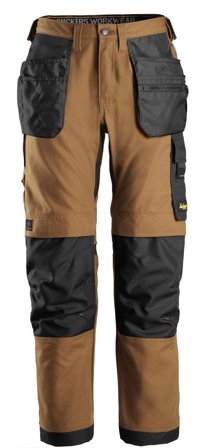 Snickers Workwear 6224 AllroundWork Arbetsbyxa brun/svart Brun/Svart, Kläder