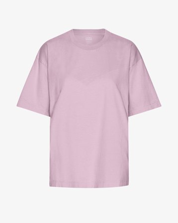 Oversized Organic T-Shirt - Pearly Purple XS
