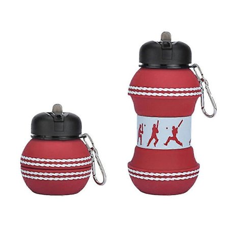 Sammenleggbar Silikon Vannflaske Bærbar Lekkasjesikker Sportskjele Forsegling Anti-fall Reisekopp